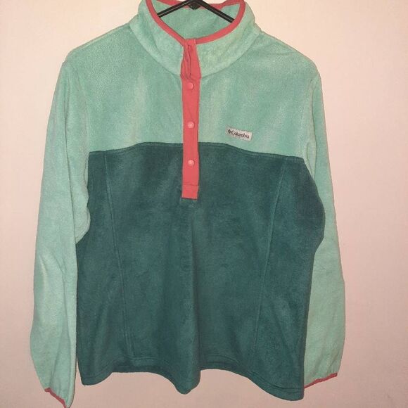 Columbia Womens Benton Springs Half Snap Pull Over Fleece Size XL - Picture 1 of 4